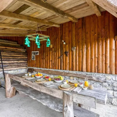Wooden Kalanka In Pristine Nature - Happy