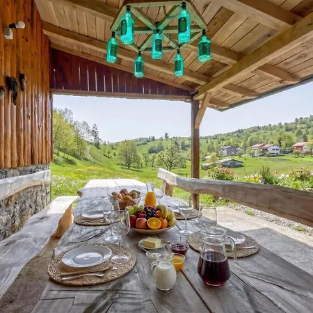 샬레 Wooden Kalanka In Pristine Nature - Happy Kal